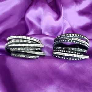 Wrap bracelets (set)
